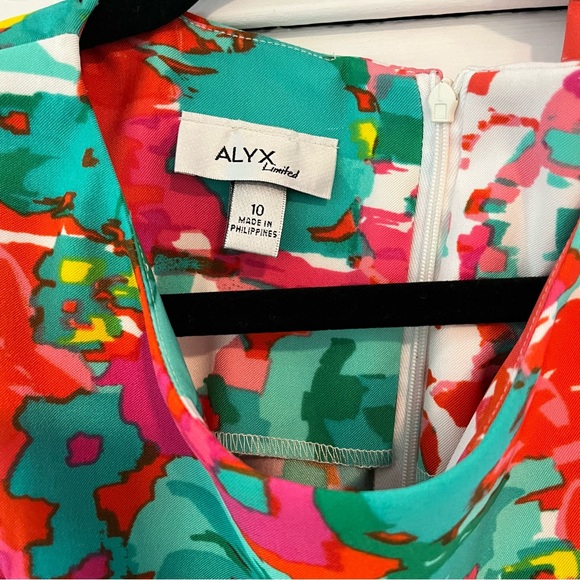 Alyx Limited Colorful, Floral Work Dress - Picture 2 of 12